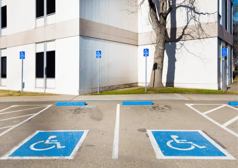 Incorrect Slope In Parking Spaces